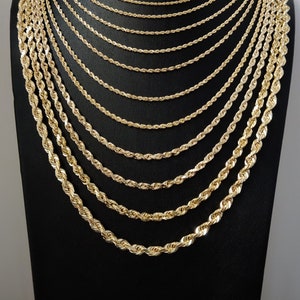 White gold rope chain womens hotsell