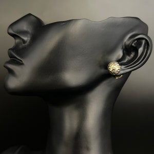 14k Real Solid Yellow Gold High Polished Ball Stud Earrings,6mm-10mm Diamond Cut Ball Earrings, Gold Stud Earrings,Push Back Women Earrings