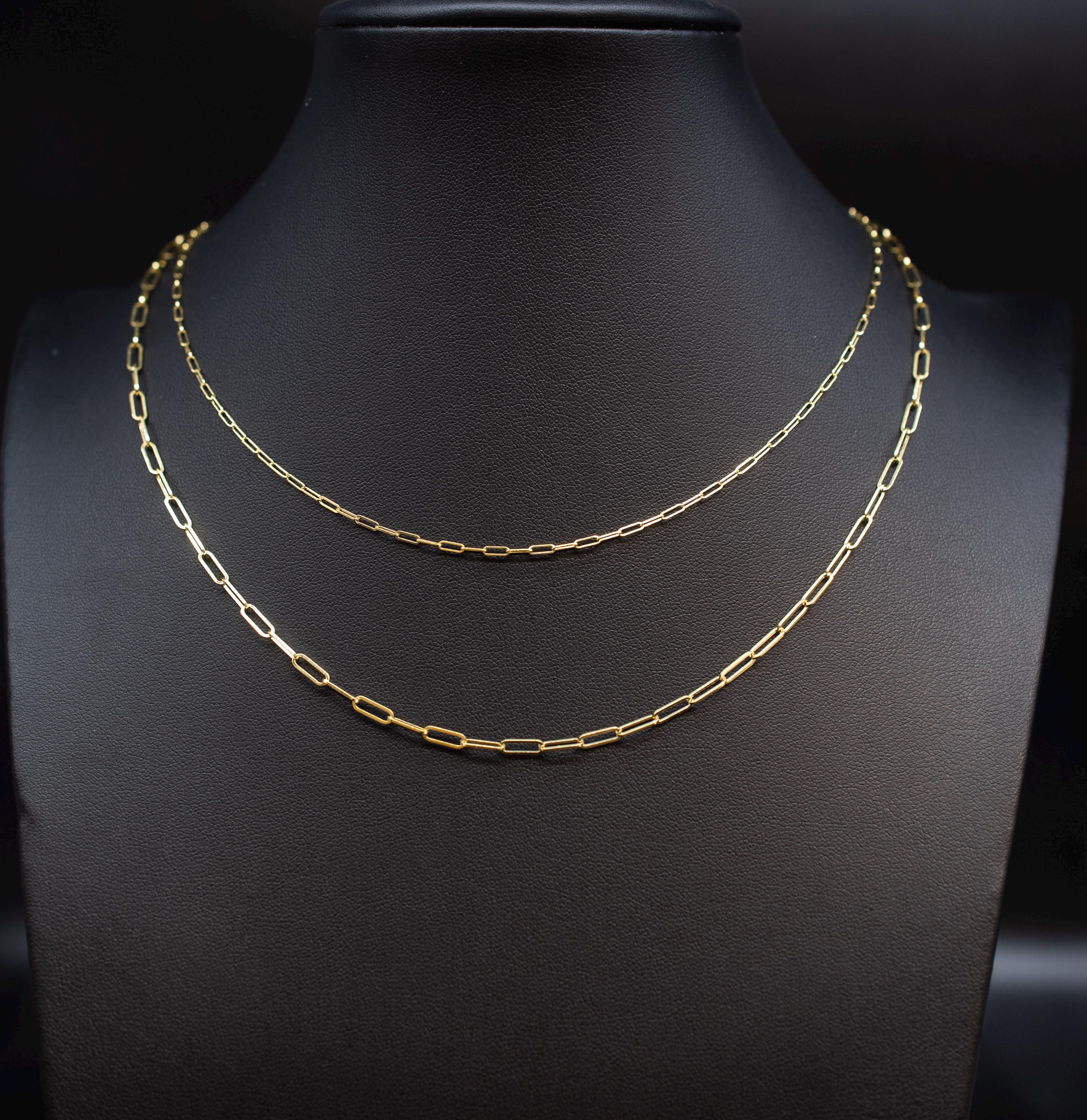 ゴールドネックレス レディース 750 ITALY 750 italy - Etsy 日本