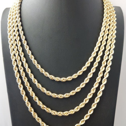 10K GOLD ROPE CHAIN 10k ゴールド ロープチェーン