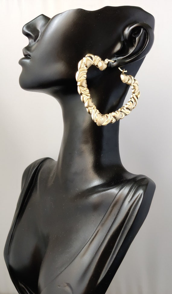 Quality Gold 14K Hinged Hoop Earrings TM632 - Real Gem Jewelers