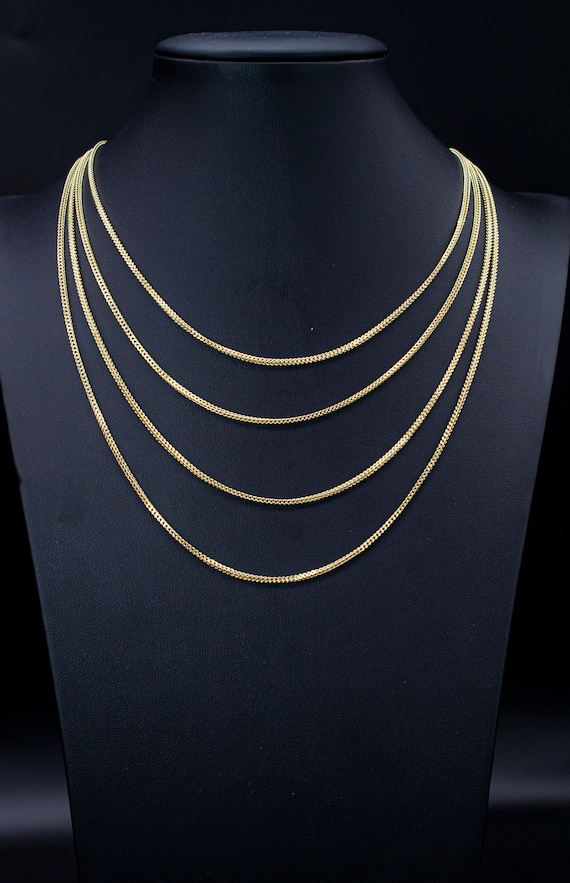 thumbnail interactive-video image 1 of 10K Yellow Gold Hollow Miami Cuban Link Necklace – 4.5mm – 18 To 26 Inches 1 of 2