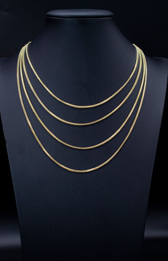 10K Yellow Gold Hollow Miami Cuban Link Necklace – 4.5mm – 18 To 26 Inches