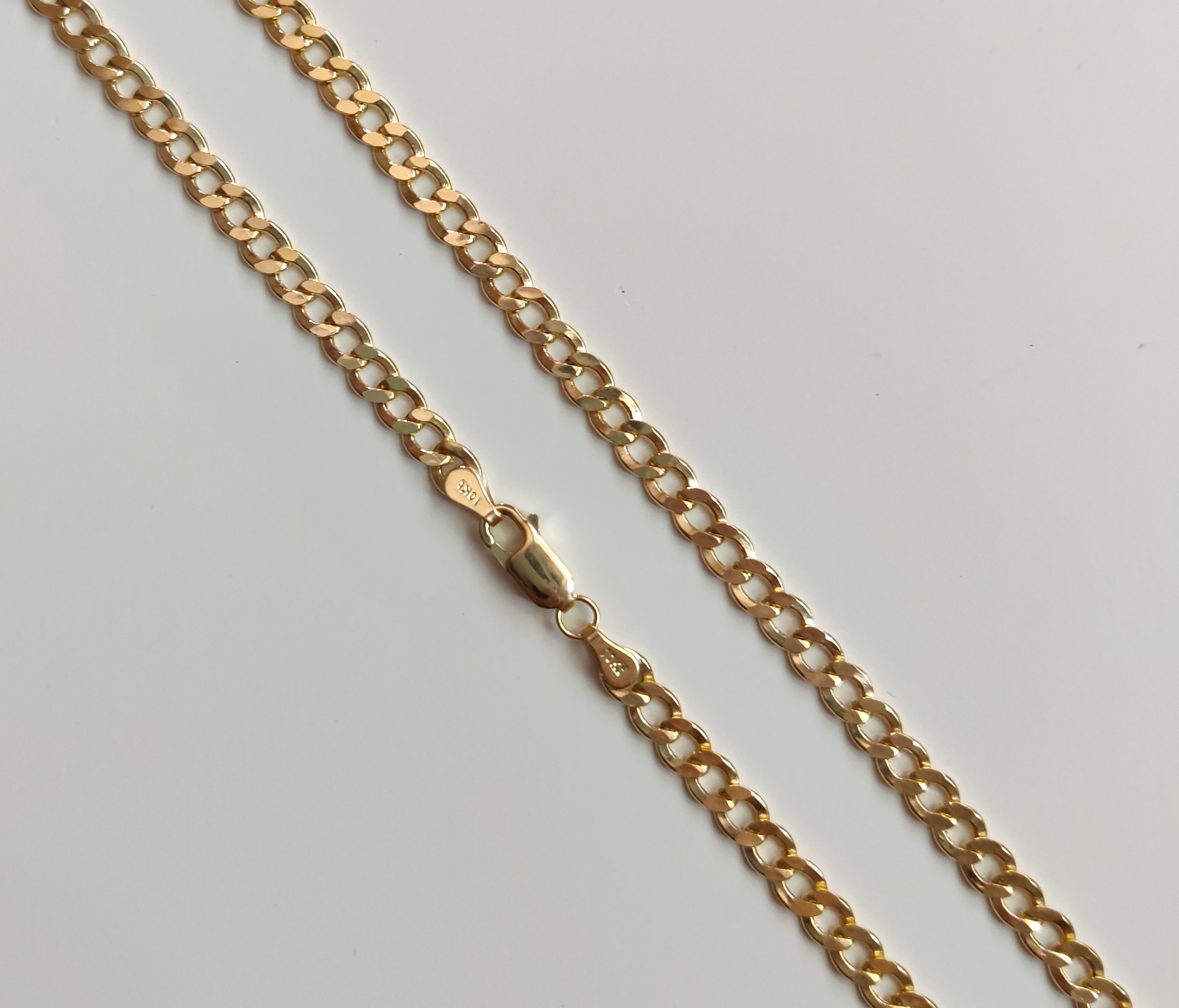 Catena Curb Link Per Uomo Collana Catena Cubana Miami Uomo In - Foto 6