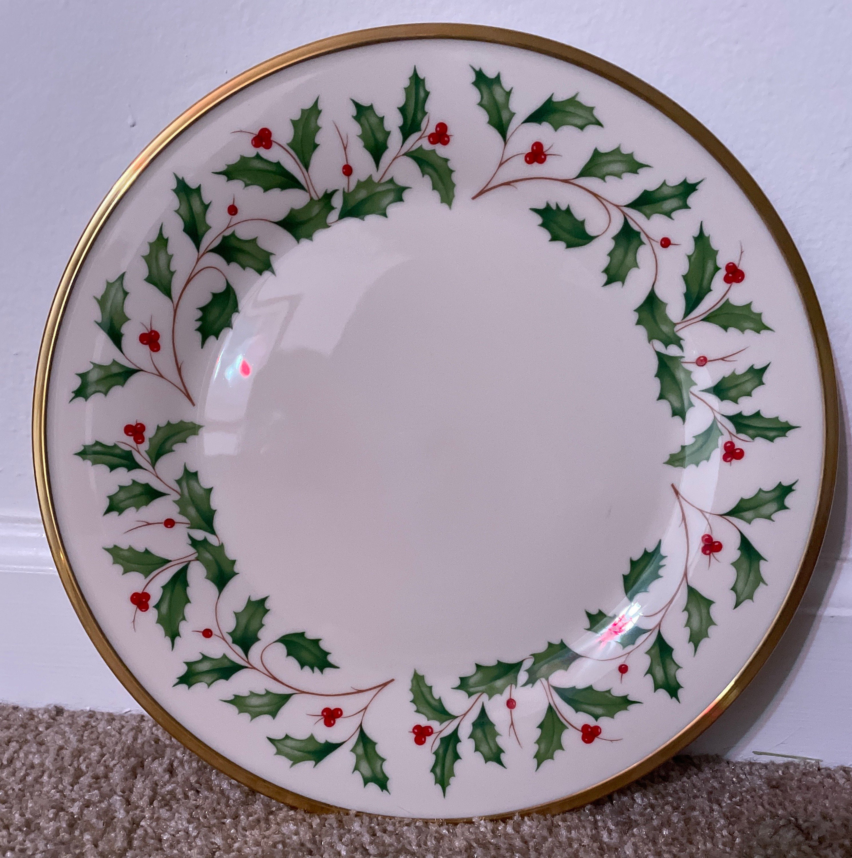 Lenox Holiday Dinner Plate Etsy