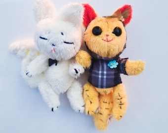 Micro Plushie Custom Character Minky Anthro Animal Furry Chibi OOAK