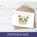 Printable Kids Birthday Card Colorful Birthday Card Happy Birthday ...