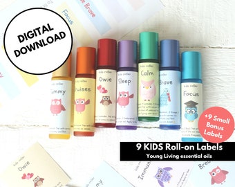 Essential Oil Labels - Etsy Australia