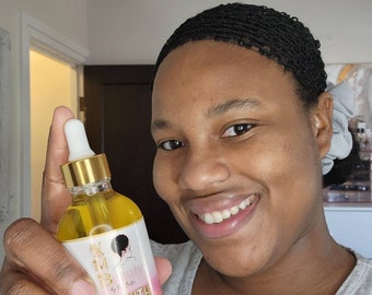Aceite ligero para el crecimiento del cabello, ingredientes naturales, cuero cabelludo sano