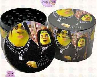 Emo Goth Funny Parody Meme - 50mm 4-Piece Metal Custom Tobacco Grinder Gift