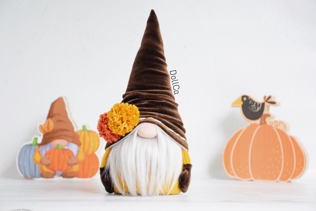 Fall Gnome Decorating Gnomes Scandinavians Gnome Gift for Luck Christmas New Year Fall Gnome