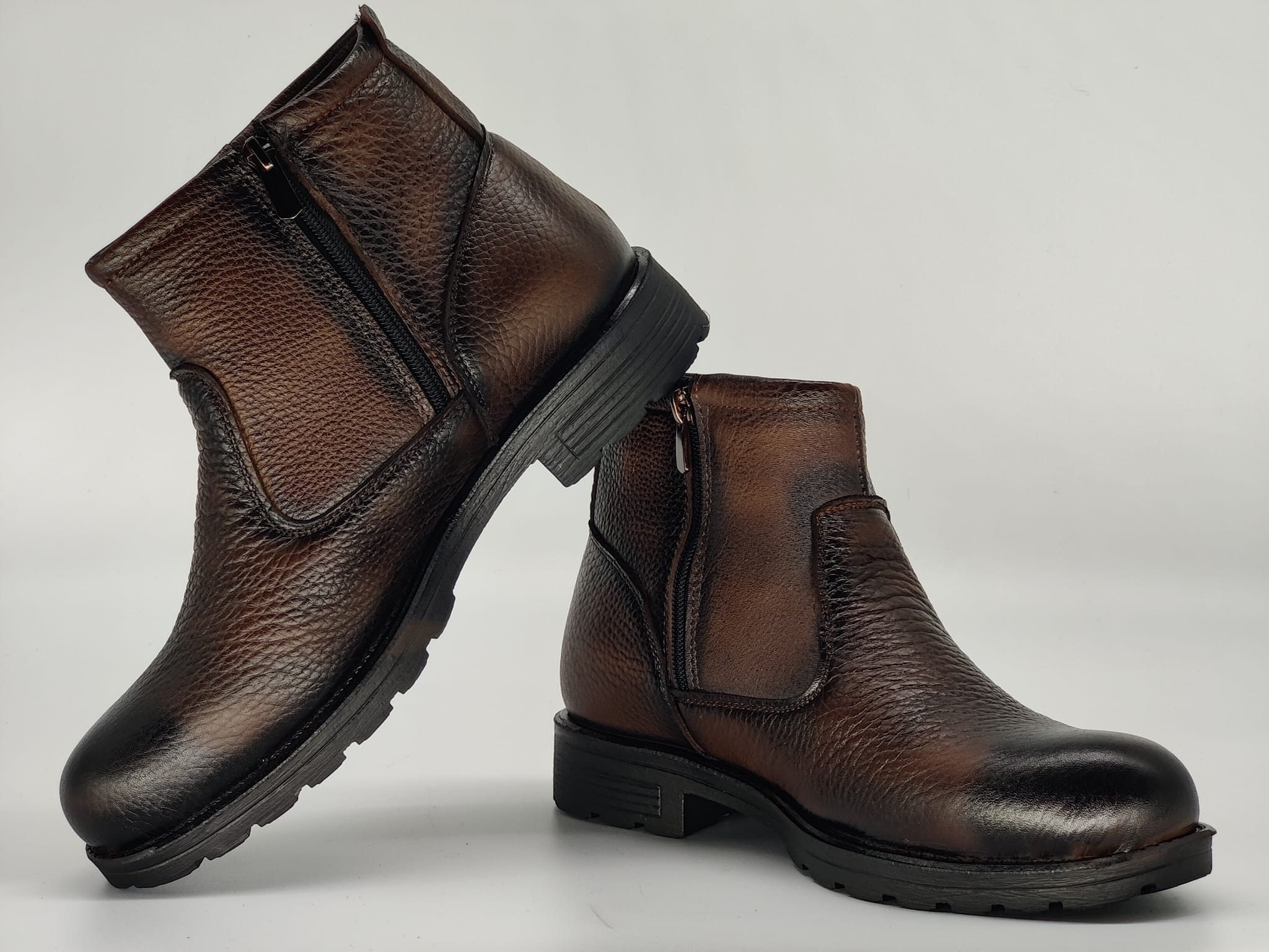 wool lined boots for men