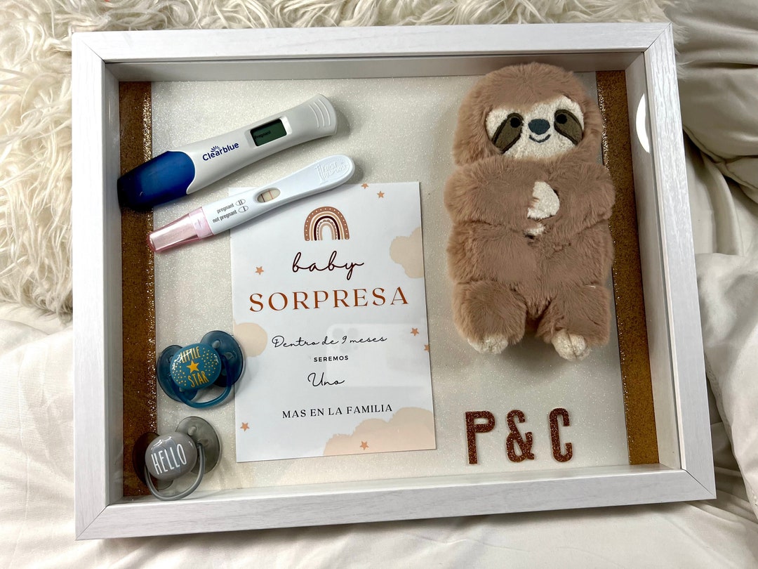 Baby Announcement/ Gender Reveal Wall Decor Etsy