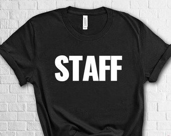 tshirt staff