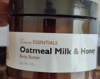 Oatmeal Milk and Honey Body Butter - 4 oz