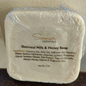 Oatmeal Milk and Honey Soap - 4 oz