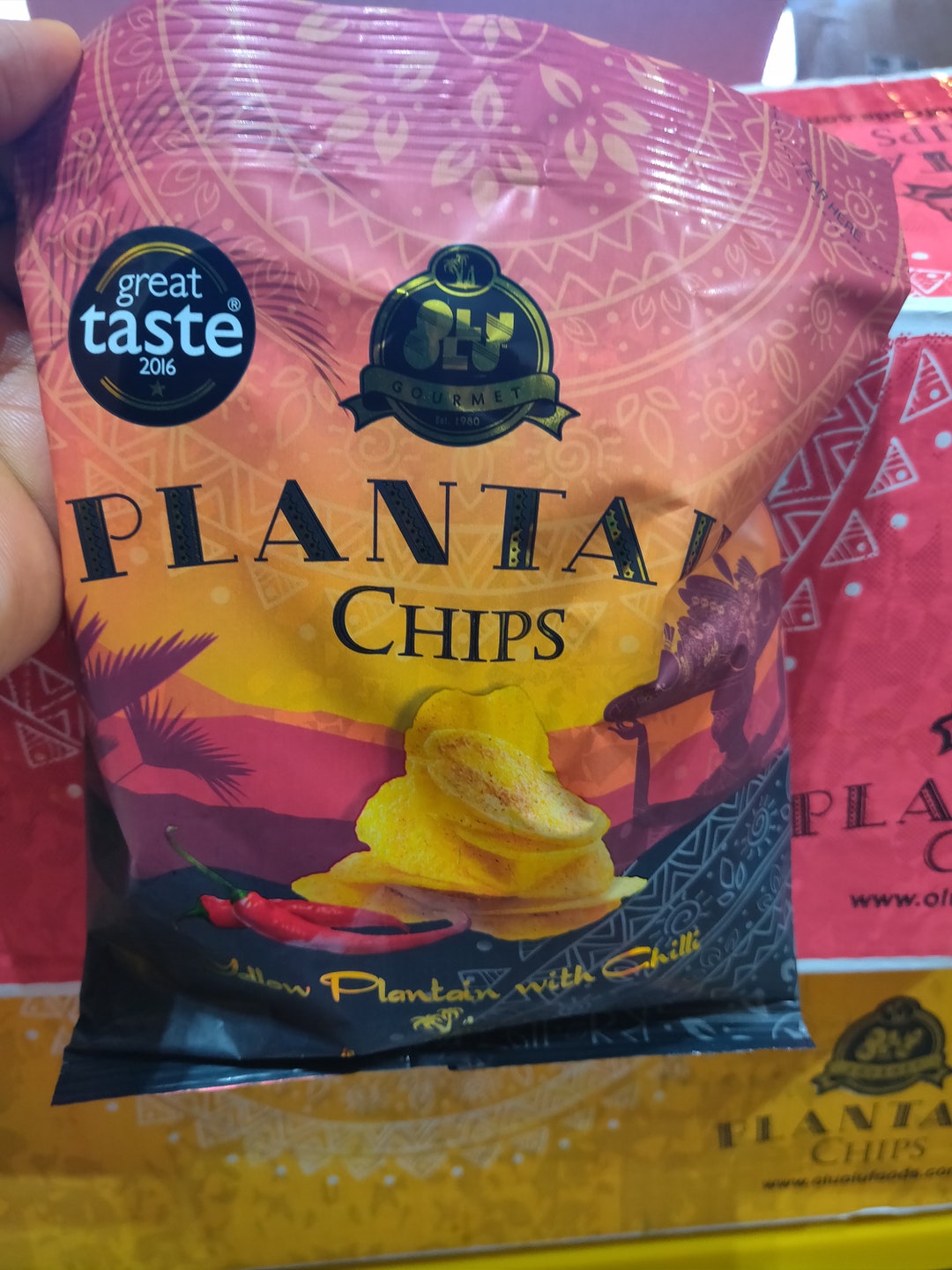 Fresh Ripe Spicy Nigerian Plantain Chips 6 Packs Etsy