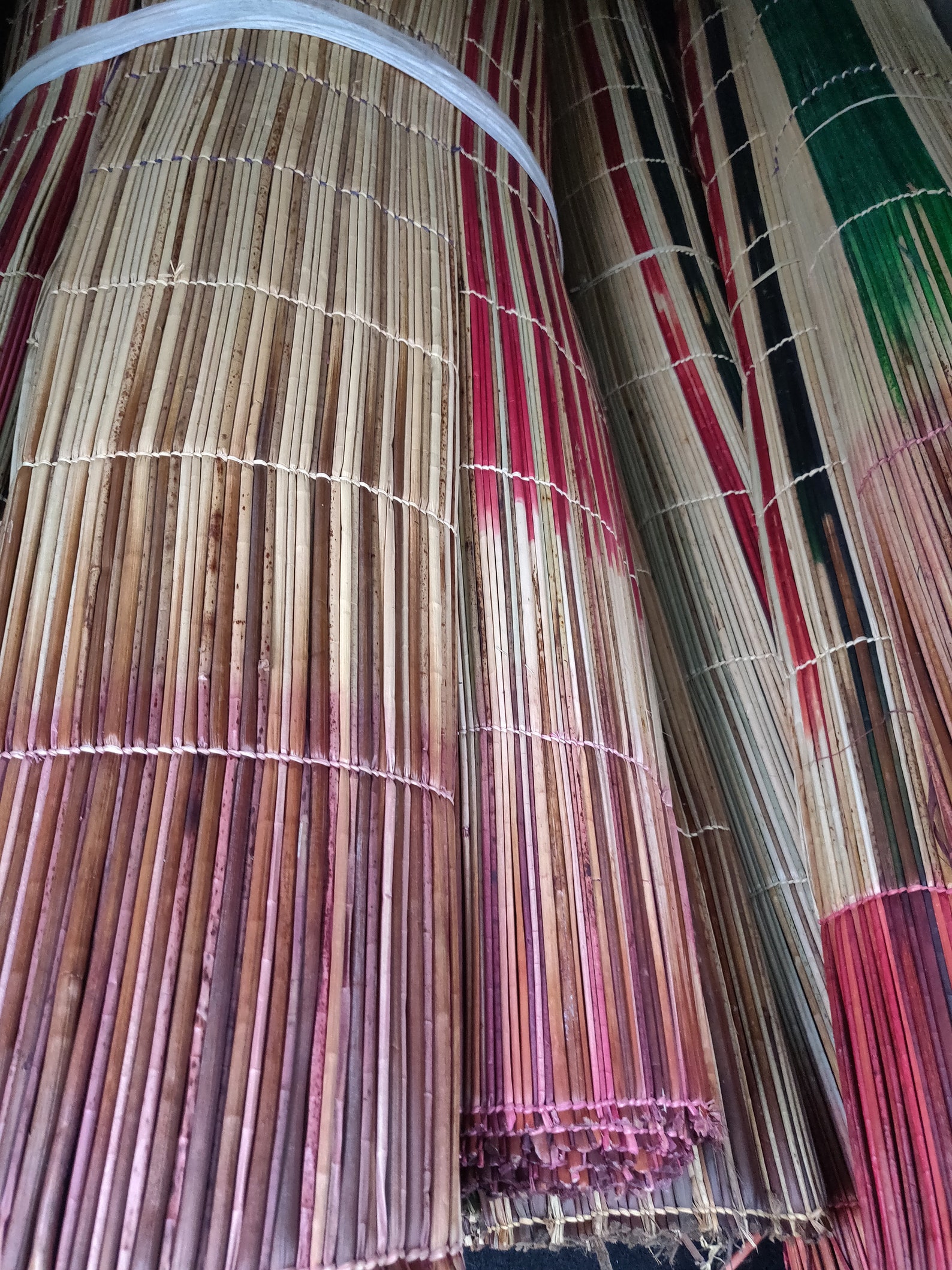 Nigerian Local Handwoven Raffia Floor Mat for Sitting, Sleeping