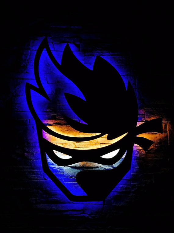 Ninja Logo Led Sign Twitch Gamer Gift for Boys Neon Sign Home | Etsy