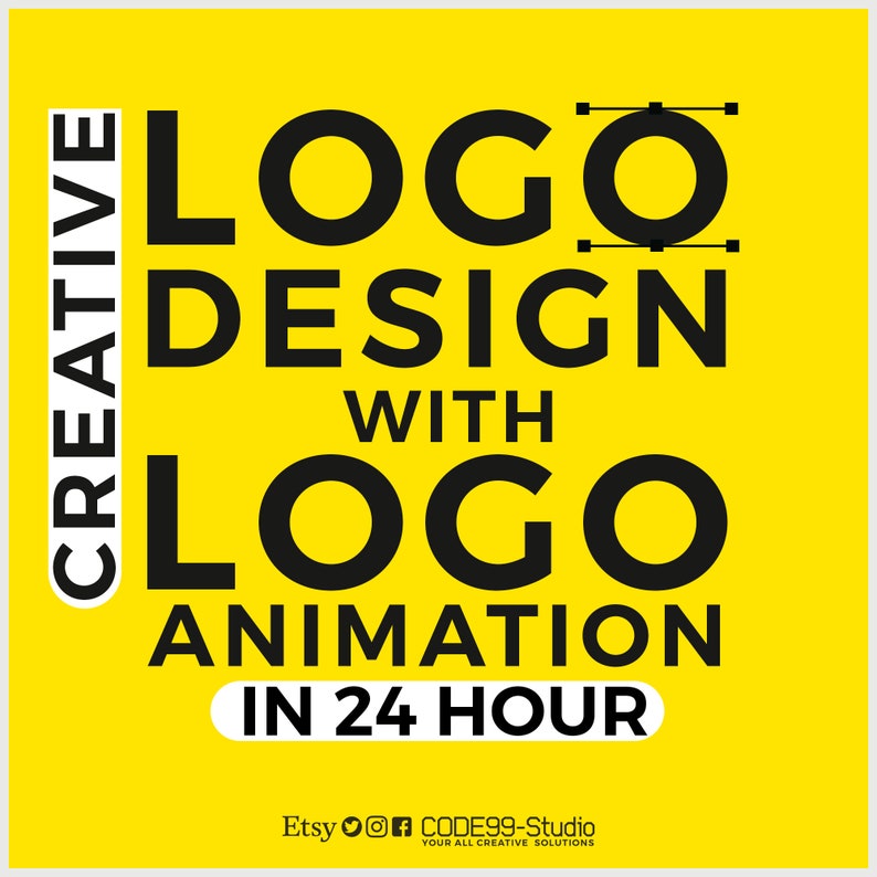 Logo Design With Animation in 24 Hours in Gold Silver Modern - Etsy