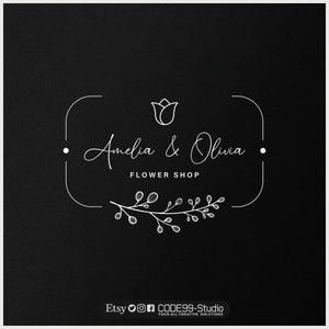 attractive logo design with free animation  - flower logo Design with animation - Rose logo design and animation - spa logo design