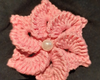 3 D Blume - Häkelanleitung