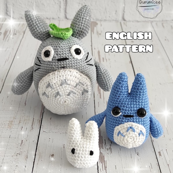 Amigurumi Totoro english pattern corchet