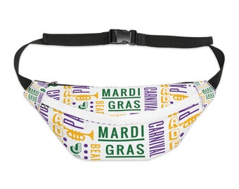 mardi gras fanny pack