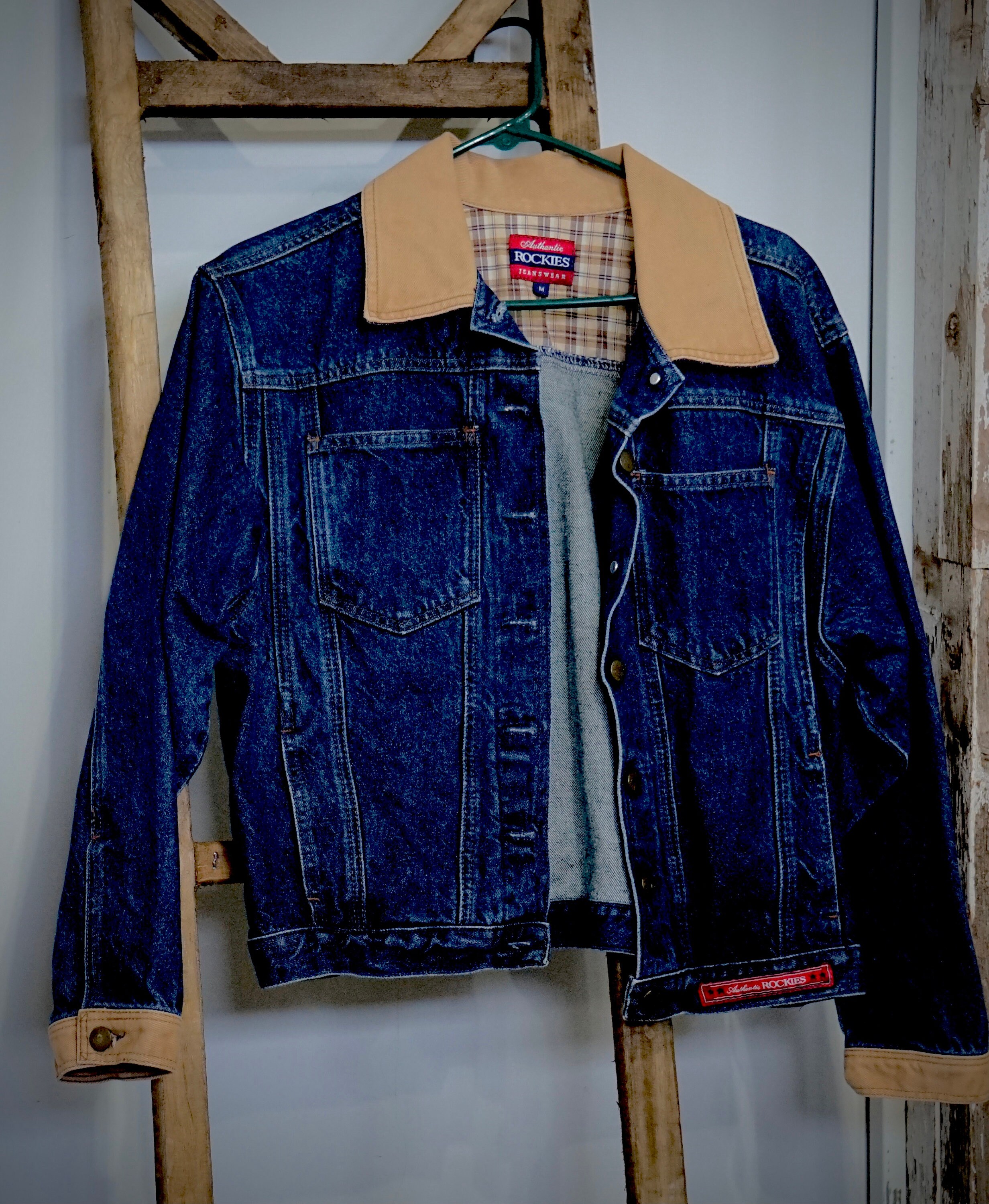 Vintage Rockies Denim Jacket - Etsy