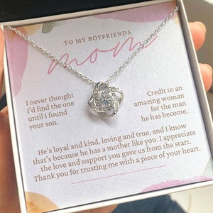 Christmas Gift for Boyfriends Mom, Boyfriends mom necklace, Gifts for Boyfriends Mom, Boyfriends Mom Christmas Gift, Boyfriends Mom Gift