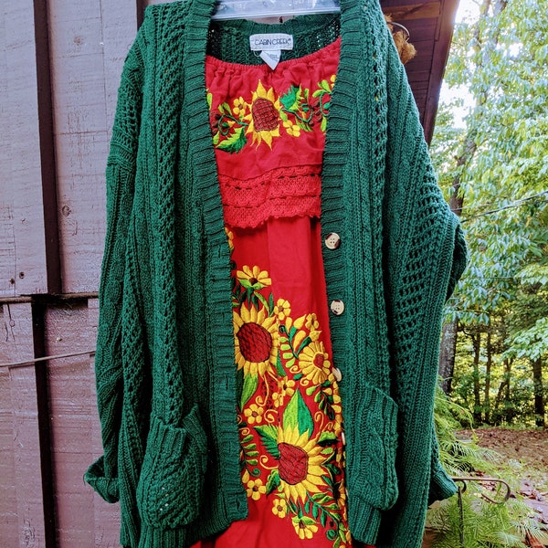 Sunflower Dress Etsy