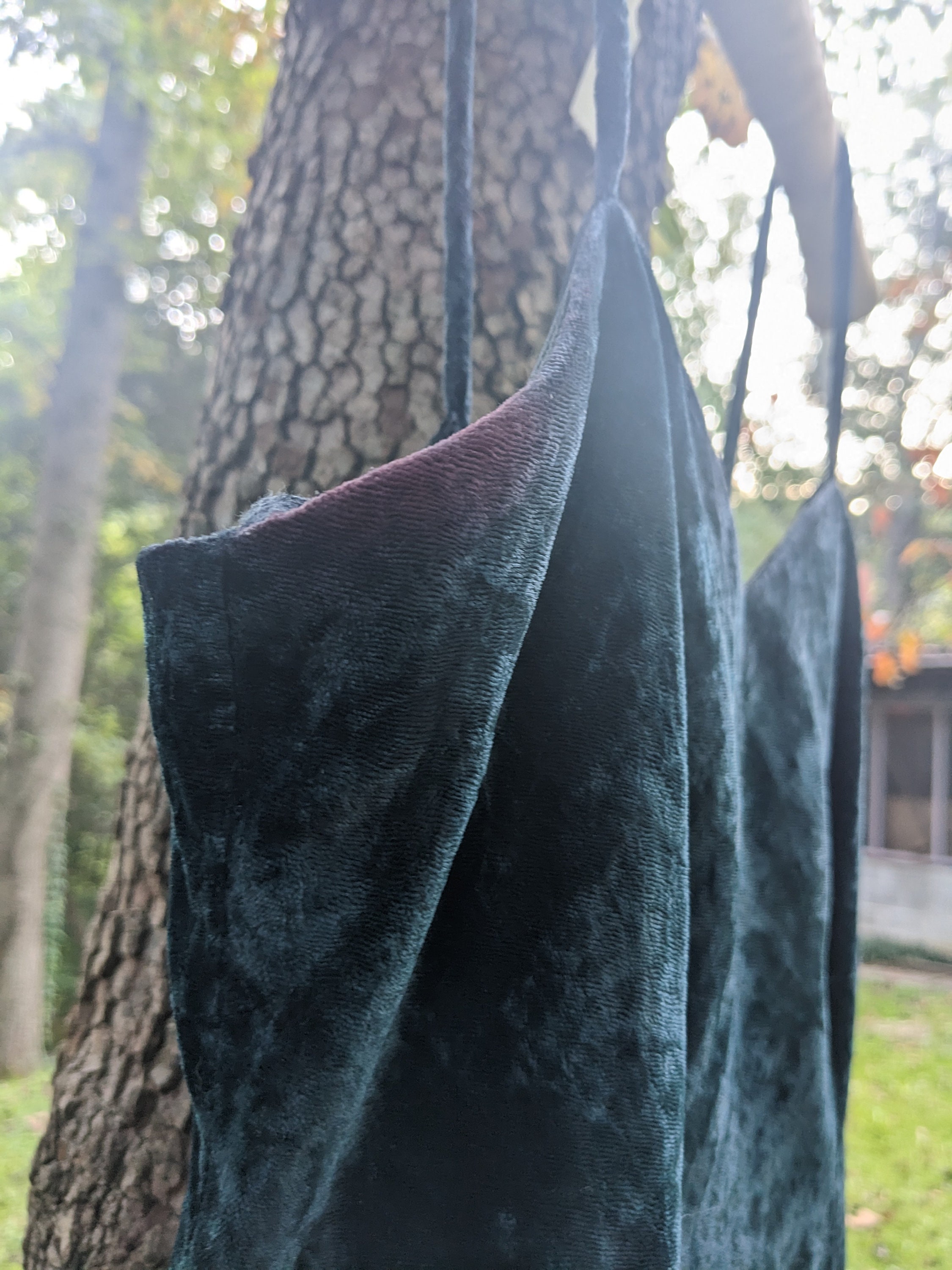 Vintage 90s Forest Green Crushed Velvet Mini Dress - Etsy
