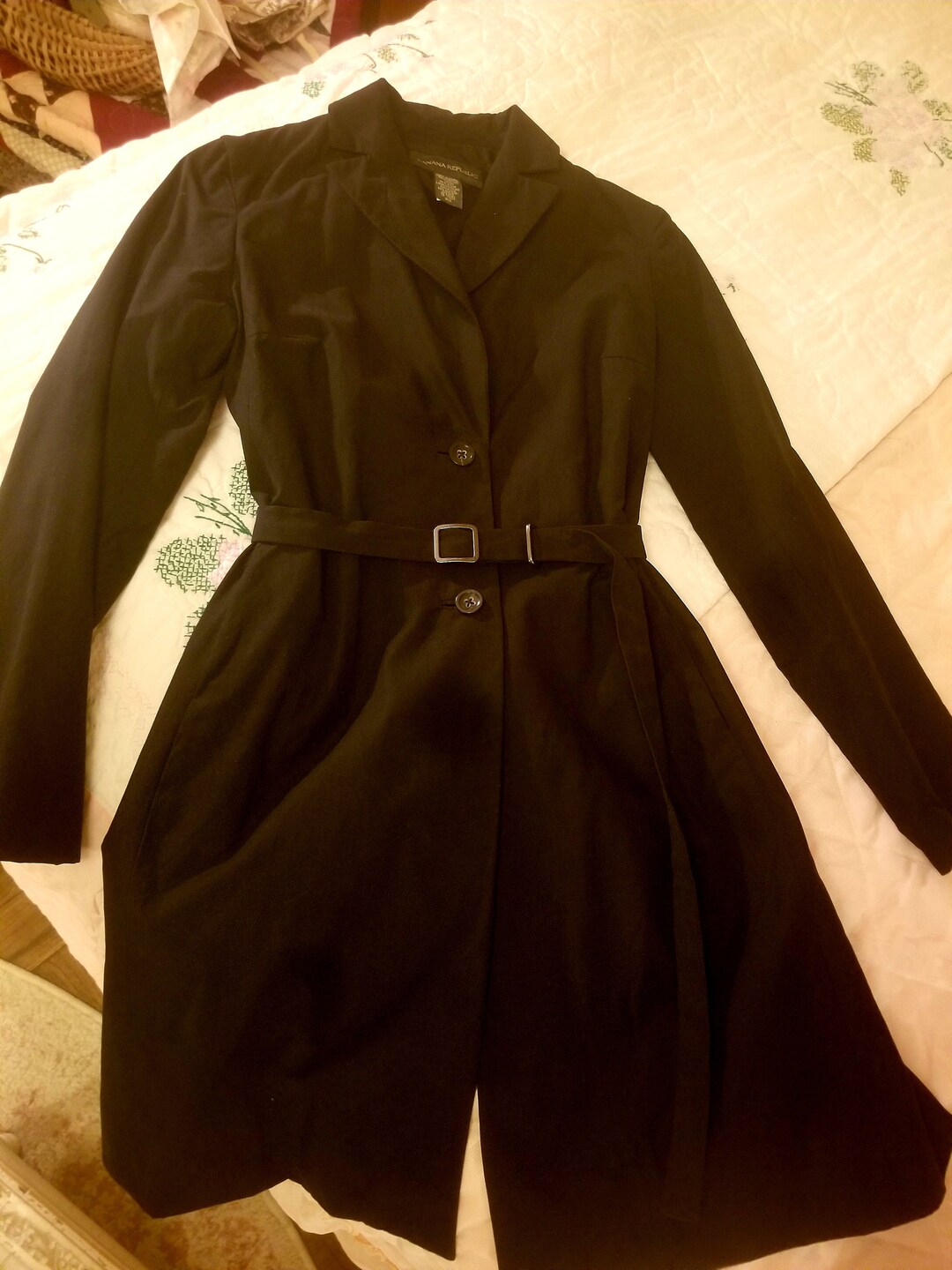 Classic Black Spring Jacket - Etsy
