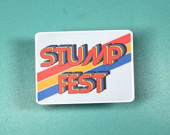 Stump Fest Bluey Inspired Funny Permanent Vinyl Sticker