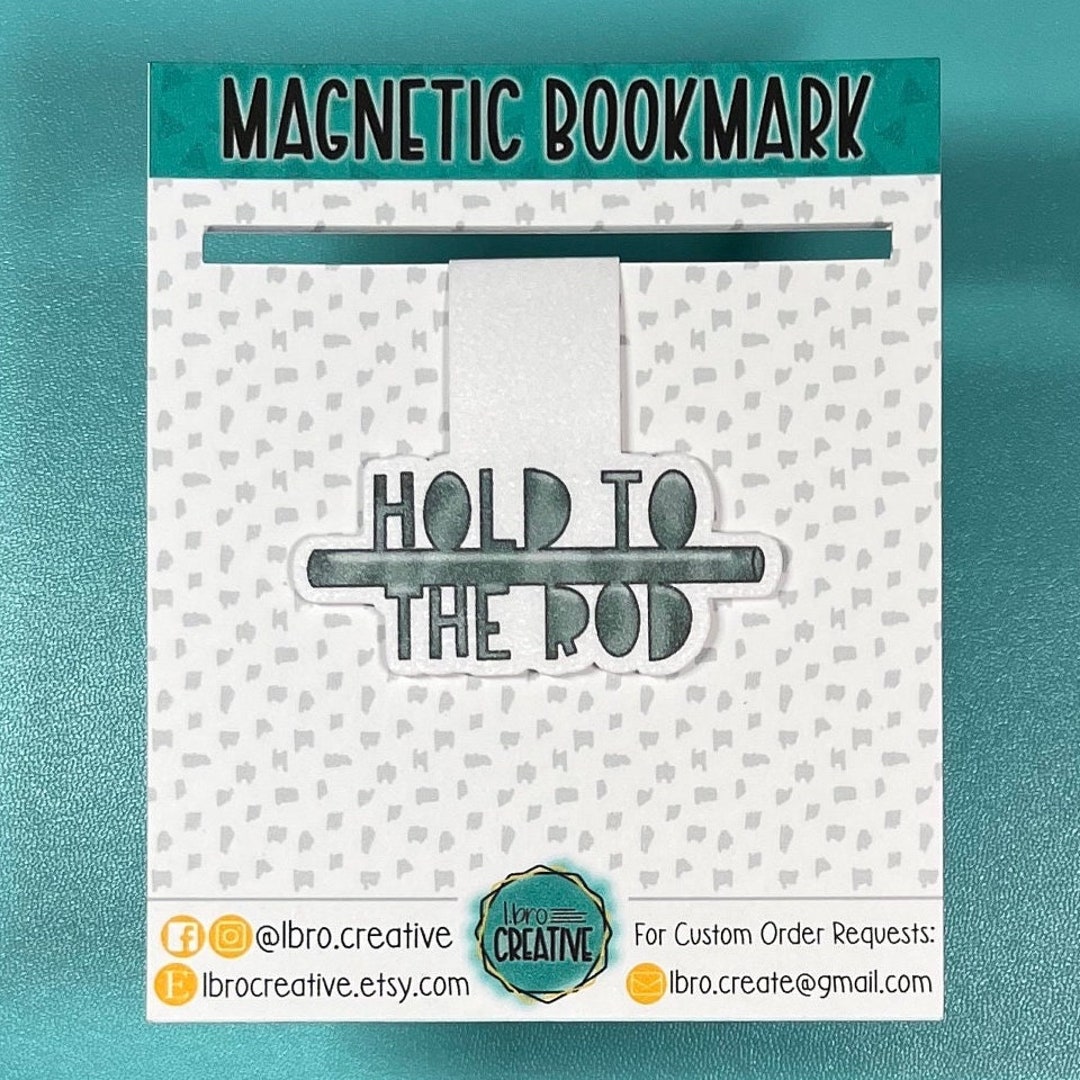 Hold to the Rod LDS Magnetic Bookmark | Primary and Youth Gift ...