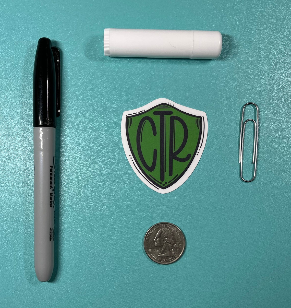 Ctr Sticker CTR Choose the Right Shield Vinyl Sticker - LDS Decal for Laptops ...