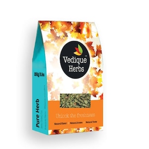 VEDIQUE HERBS Bharangi (Clerodendrum serratum) - 250g (8.8oz) | Raw, Crude, Dried | T-Cut | Premium Grade