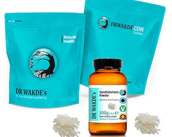 DR WAKDE'S Vacha Powder (Sweet Flag | Acorus calamus) | Pure, Raw & Dried Powder | Ayurvedic Herb | Vegan | Same Day Dispatch