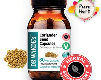 Cápsulas de Moringa do DR WAKDE (Moringa oleifera) | 60 Tampas Vegetais | Suplemento Ayurvédico | Vegano | 100% ervas