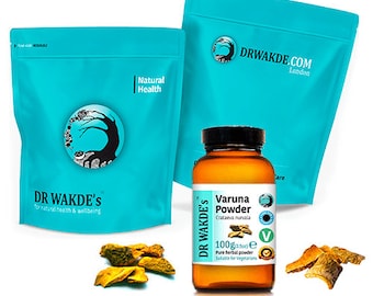 DR WAKDE'S Varuna Powder (Crataeva nurvula) | Pure, Raw & Dried Powder | Ayurvedic Herb | Vegan | Same Day Dispatch