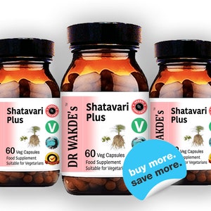 DR WAKDE'S Shatavari Plus-capsules | 60 Veg Caps | Menopauze Kruiden* | Vrouwentonic | Plantaardig Supplement | Veganistisch | afbeelding 6