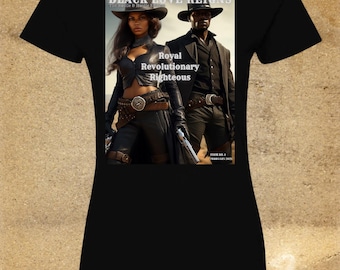 The Rustle & Hustle Edition. Black Love Reigns T-shirt. Contemporary Fiction Book Lovers.