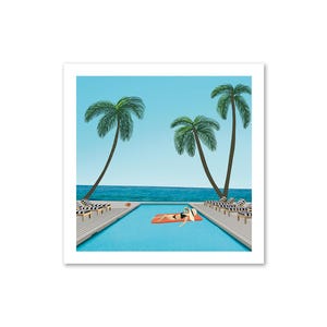 Wish You Were Here Original Drawing | Signed | Numbered Edition | Giclee Art Print