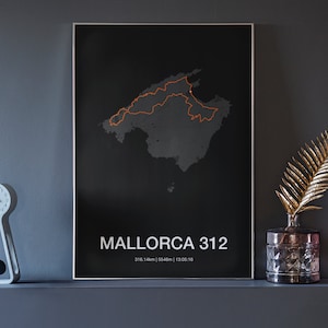 GPX or Strava personalized cycling poster - cycling gift image 8