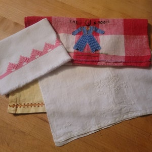 Vintage Lot Tea Towels