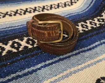 Vintage Brown Belt