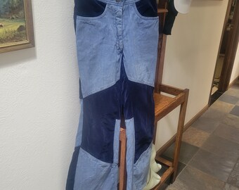 Vaqueros Vintage Pat-Chez