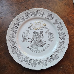 25th Anniversary Plate