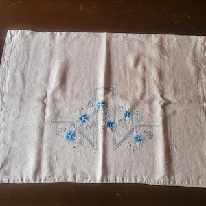 Vintage Linen Pillowcase
