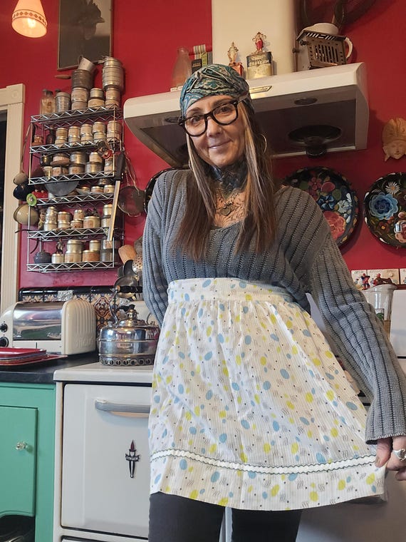 Vintage Atomic Apron